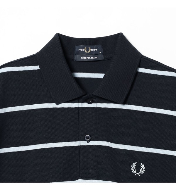 FRED PERRY × BEAMS / 別注 ストライプ ポロシャツ|BEAMS MEN(ビームス ...