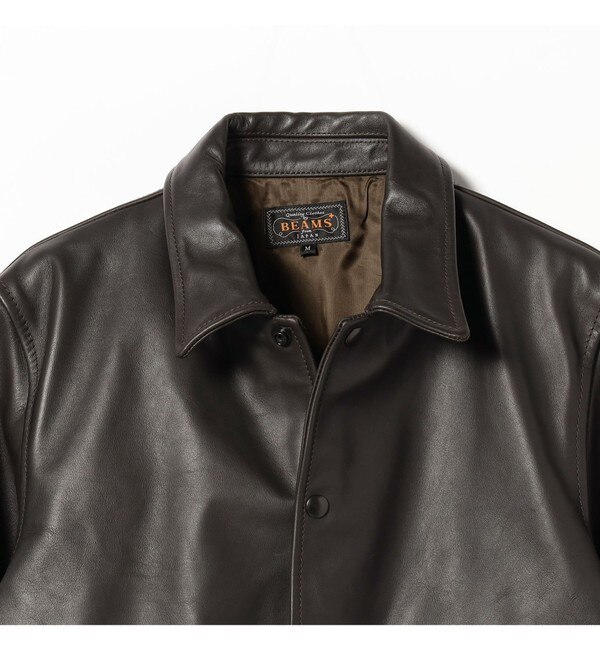 BEAMS PLUS / MIL Blouson Leather|BEAMS MEN(ビームス メン)の通販