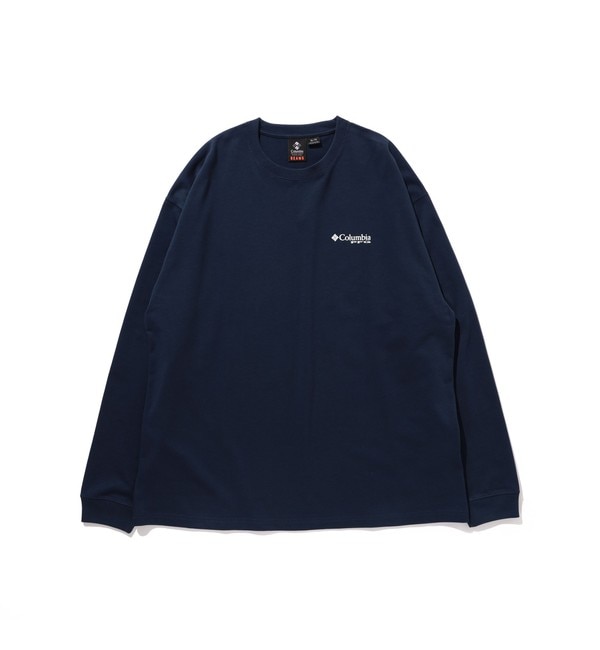 MEN〉Columbia × BEAMS / 別注 ロングスリーブ Tシャツ Angler's