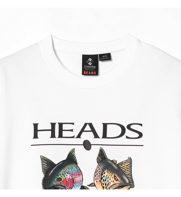 MEN〉Columbia × BEAMS / 別注 ロングスリーブ Tシャツ Heads&Tales