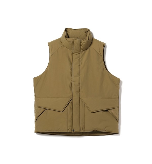 Marmot × BEAMS / 別注 Mammoth Down Vestフロントには - ベスト