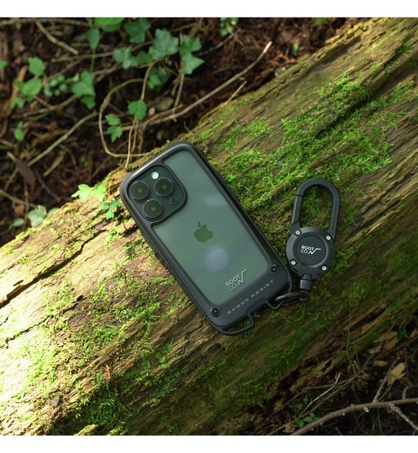 ROOT CO. / GRAVITY Shock Resist Case +Hold. iPhone 15 Pro ケース