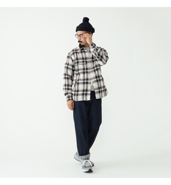 REMI RELIEF × BEAMS PLUS / 別注 C.P.O Check Shirt|BEAMS MEN