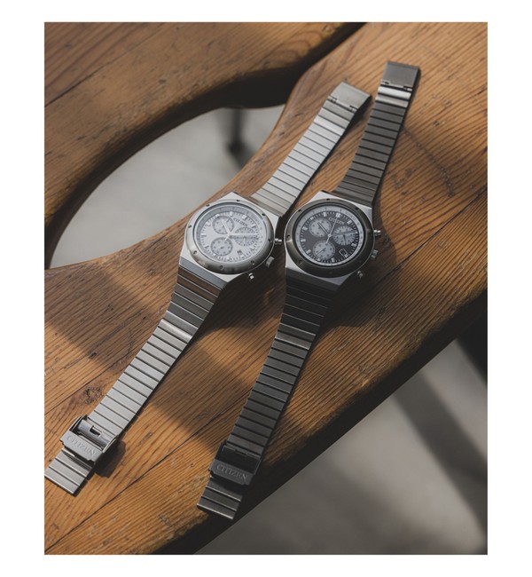 CITIZEN × BEAMS / 別注 1984 CHRONO SILVER-