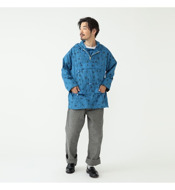 BEAMS PLUS / ナイロン プリント ユーロスポーツアノラック|BEAMS MEN