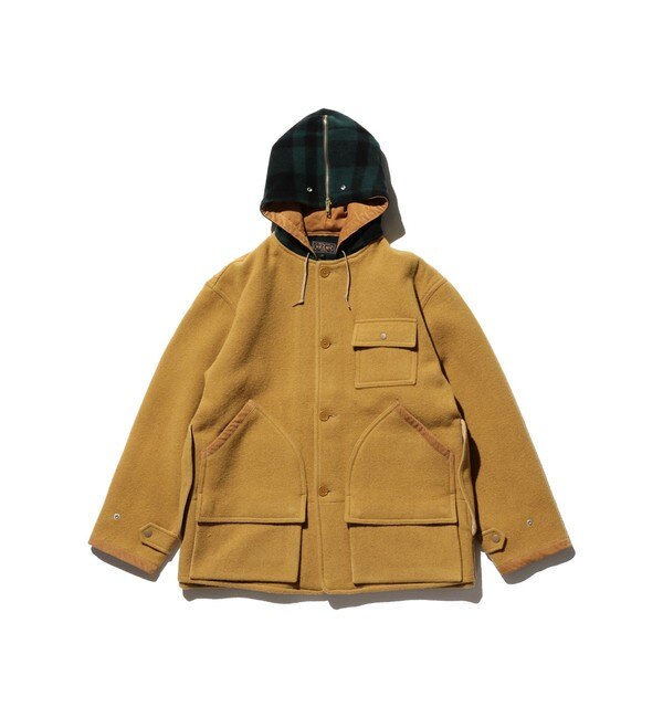 REMI RELIEF × BEAMS PLUS / 別注 Quillted Indigo Down Jacket - ブルゾン