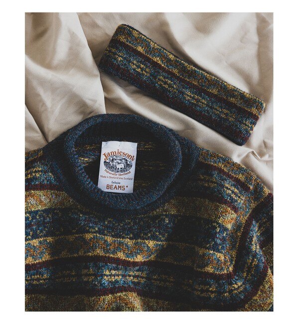 Jamieson's × BEAMS PLUS / 別注 Roll Neck Knit|BEAMS MEN(ビームス