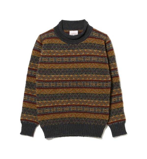 Jamieson's × BEAMS PLUS / 別注 Roll Neck Knit|BEAMS MEN(ビームス