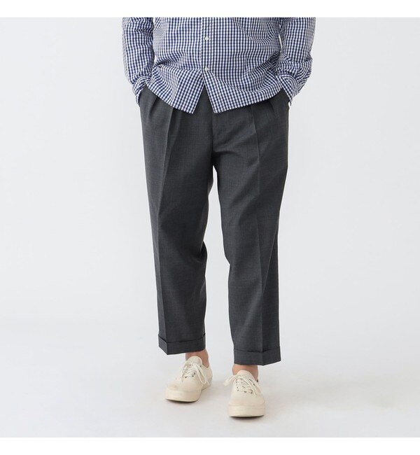 BEAMS PLUS / 2 Pleats Wool Tropical|BEAMS MEN(ビームス メン)の通販 