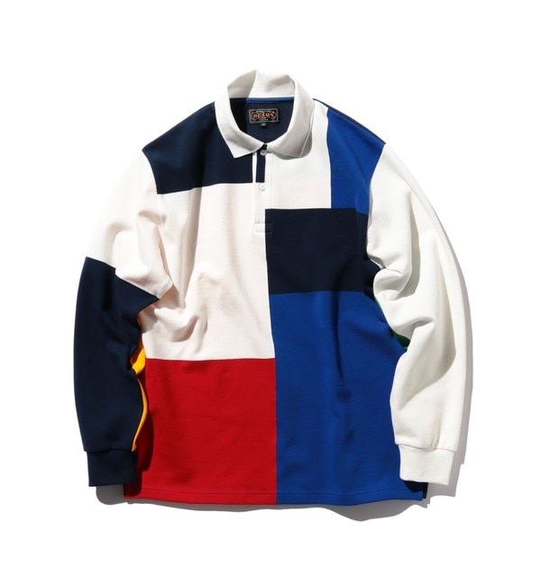 FRED PERRY × BEAMS / 別注 ピケ ロングスリーブ ポロシャツ|BEAMS MEN