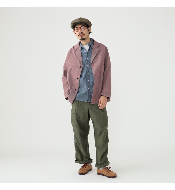 BEAMS PLUS / コードレーン 3ボタン ワークジャケット|BEAMS MEN