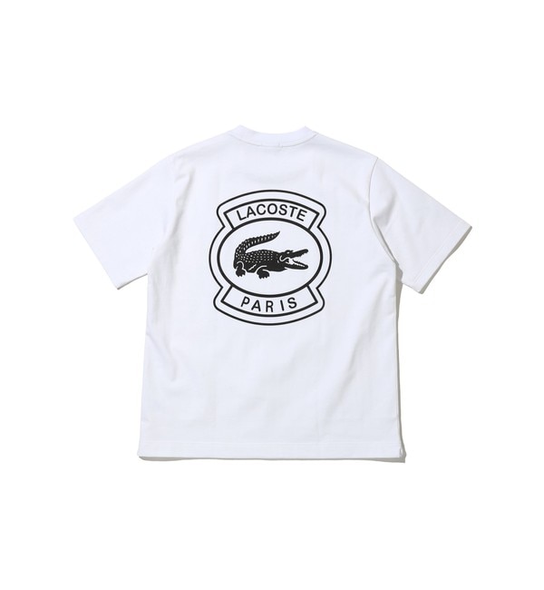 LACOSTE for BEAMS / 別注 ロゴ Tシャツ|BEAMS MEN(ビームス メン)の通販｜アイルミネ