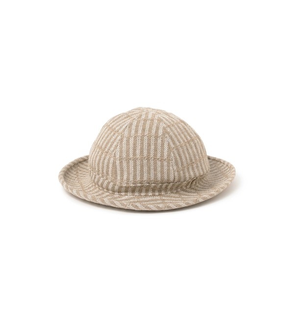モテ系メンズファッション|【ビームス　メン/BEAMS MEN】 BEAMS PLUS / MIL Hat Linen Hickory Stripe