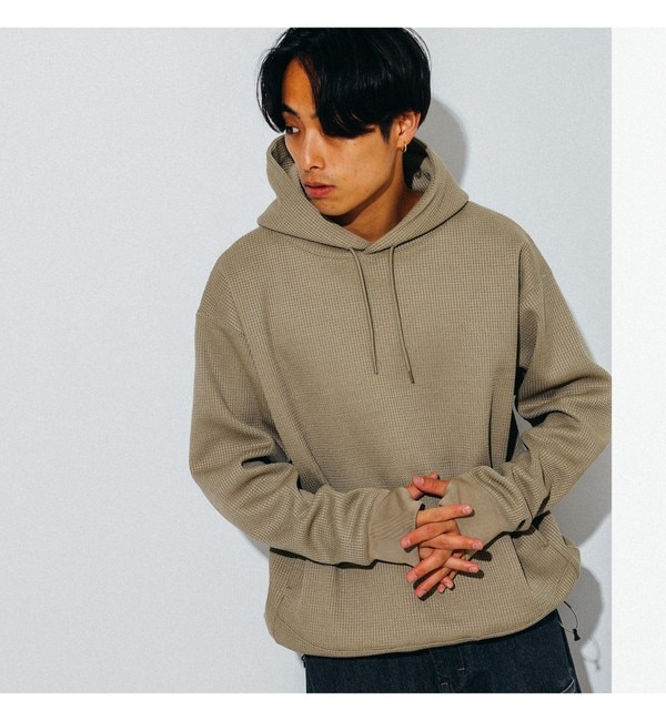 Champion × BEAMS / 別注 Snap Hoody Sweat|BEAMS MEN(ビームス メン)の通販｜アイルミネ