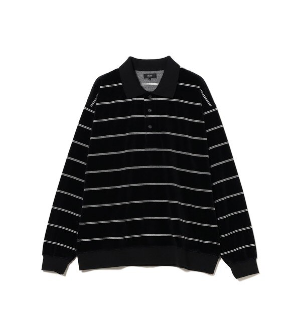 ベロア ボーダー ポロシャツ|BEAMS MEN(ビームス メン)の通販