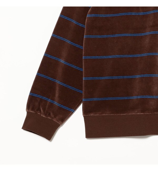 ベロア ボーダー ポロシャツ|BEAMS MEN(ビームス メン)の通販