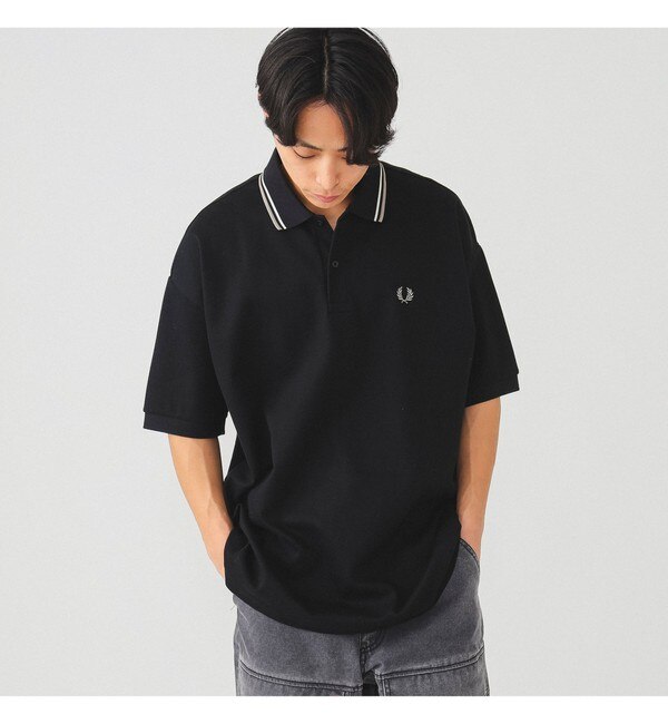 FRED PERRY × BEAMS / 別注 リラックス ピケ ポロシャツ