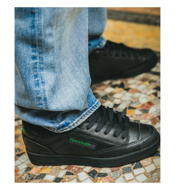 Reebok × BEAMS / 別注 CLUB C BULC BLACK|BEAMS MEN(ビームス メン)の通販｜アイルミネ