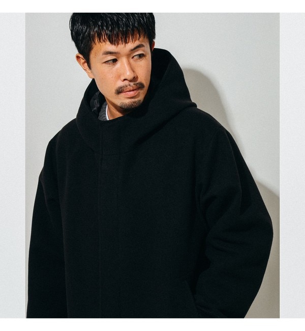 人気ファッションメンズ|【ビームス　メン/BEAMS MEN】 フリース フーデッド コート