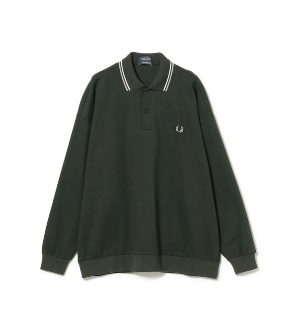 FRED PERRY × BEAMS / 別注 ピケ スウェット ポロシャツ|BEAMS MEN(ビームス メン)の通販｜アイルミネ