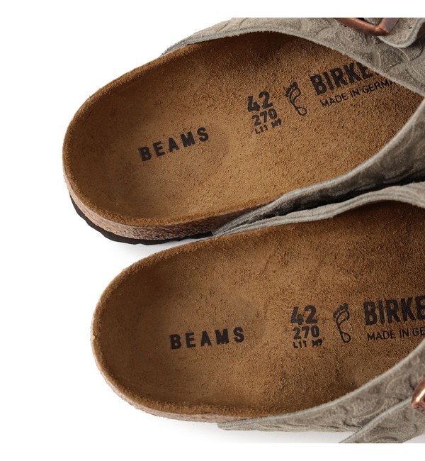 BIRKENSTOCK × BEAMS / 別注 Zurich BONE PATTERN|BEAMS MEN(ビームス メン)の通販｜アイルミネ