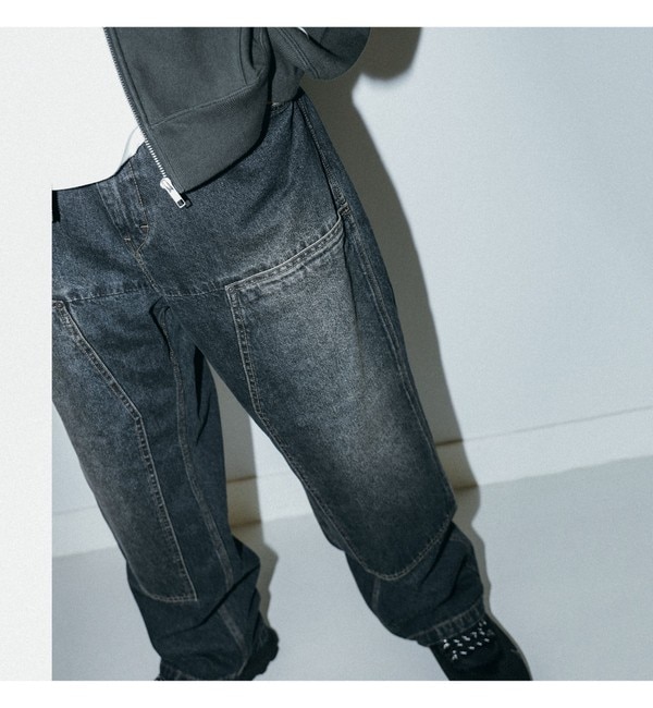 人気ファッションメンズ|【ビームス　メン/BEAMS MEN】 【別注】NULL TOKYO / W KNEE DENIM PANTS