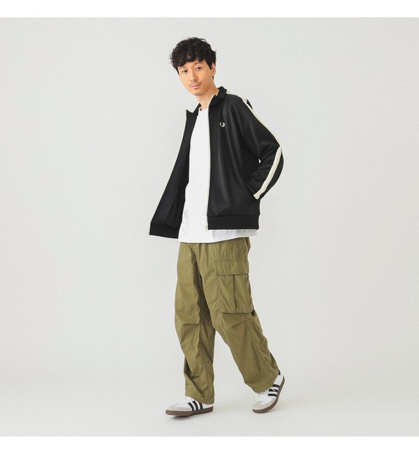 Fred Perry BEAMS別注 シェルパンツ わざとらしい