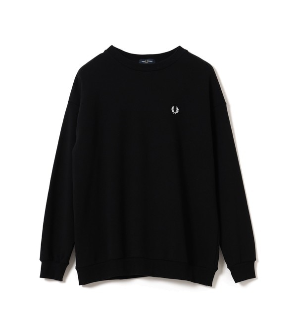 FRED PERRY / 別注 エンブロイダリー クルーネック スウェット