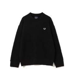 FRED PERRY / 別注 フラッフィ クルーネックニット