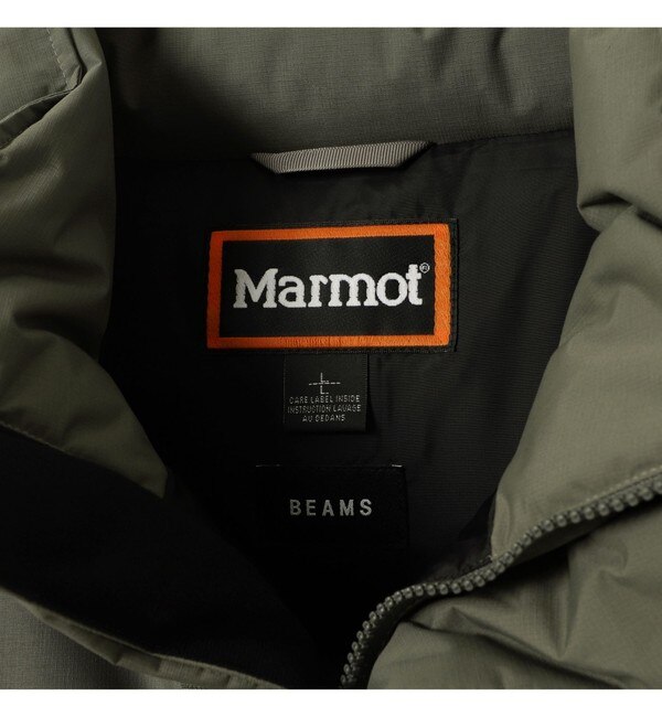 BEAMS [別注BEAMS Marmot / Mammoth Down Vest（束腰羽絨背心）郵購 | BEAMS