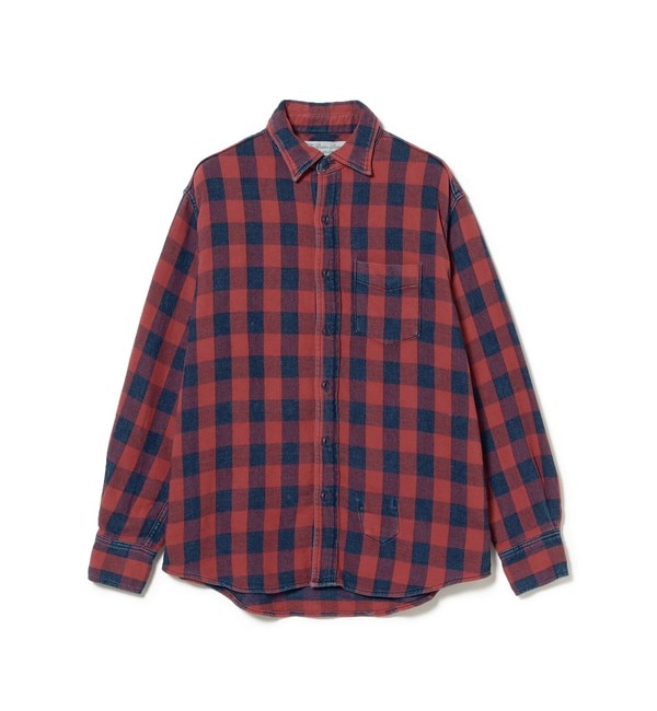 メンズファッションの一押し|【ビームス　メン/BEAMS MEN】 【別注】REMI RELIEF / Indigo Check Shirt