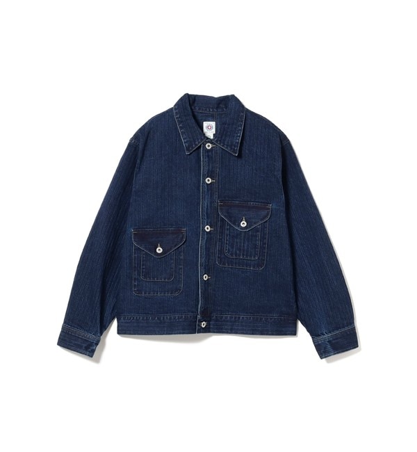 モテ系ファッションメンズ|【ビームス　メン/BEAMS MEN】 POST OVERALLS / 別注 Short Cruzer Jacket