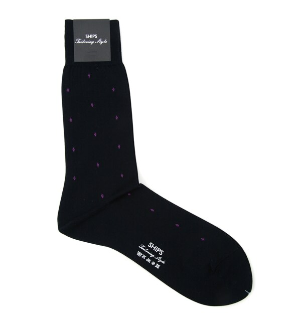 【シップス/SHIPS】 ＲＩＢ ＫＯＭＯＮ ＳＯＣＫＳ [3000円(税込)以上で送料無料]