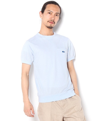 【シップス/SHIPS】 LACOSTE(ラコステ): SHIPS別注 バーズアイ/Tシャツ [送料無料]