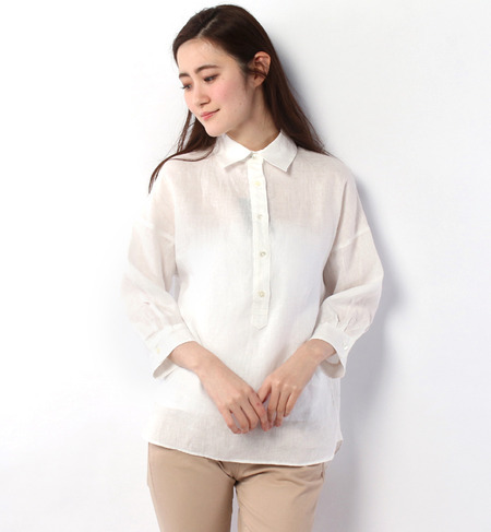 フランダースリネン シャツ