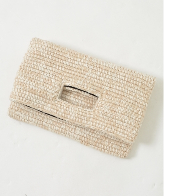 ミックスニット クラッチ