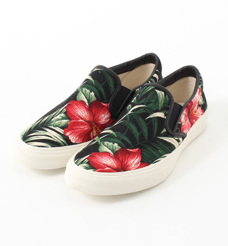 Keds（ケッズ）:プリント スリッポン