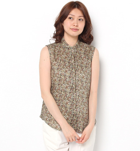 LIBERTYノースリーブブラウス