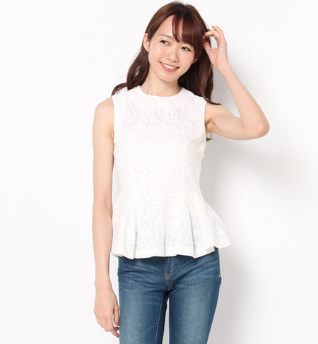 【シップス フォー ウィメン/SHIPS for women】 SHIPS by SHINZONE:レースブラウス [送料無料]