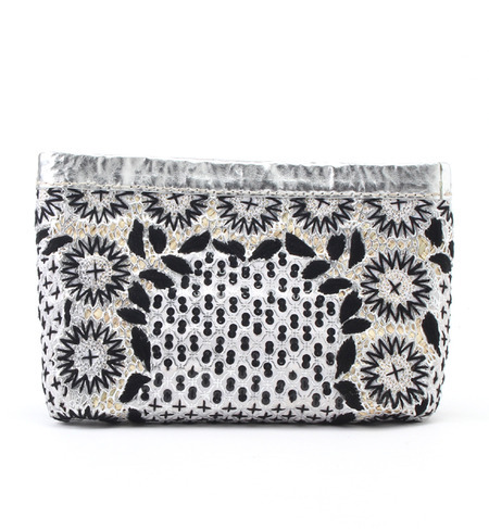 【シップス フォー ウィメン/SHIPS for women】 フラワー刺繍クラッチ [送料無料]