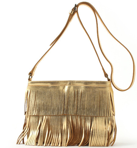 コンビフリンジポシェット