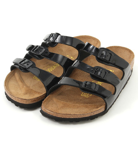 BIRKENSTOCK:FLORIDA BF Pt.BK