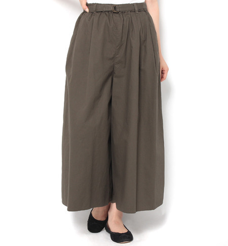 【シップス フォー ウィメン/SHIPS for women】 liflattie ships:コットン ギャザー パンツ [送料無料]