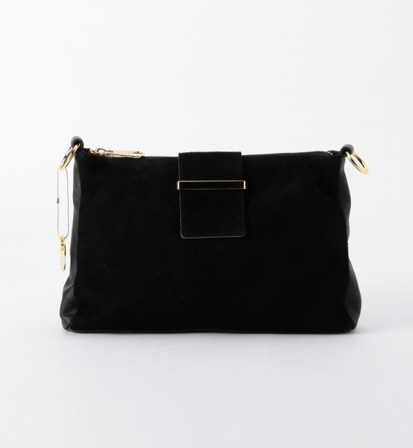 【シップス フォー ウィメン/SHIPS for women】 BARDOT ROSE for SHIPS:スエードコンビポシェット◆ [送料無料]