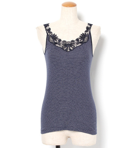 【シップス フォー ウィメン/SHIPS for women】 OTTO-TRICOT:レースキャミ [送料無料]
