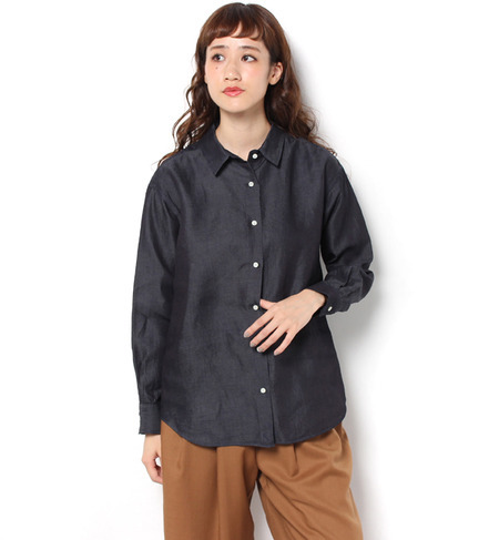 【シップス フォー ウィメン/SHIPS for women】 ワンウォッシュデニムシャツ [送料無料]