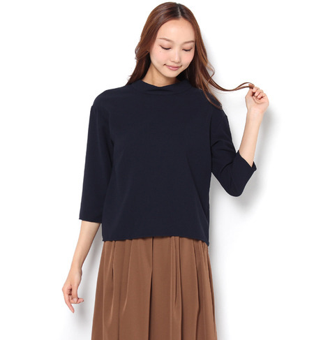 【シップス フォー ウィメン/SHIPS for women】 ハイネックブラウス [送料無料]