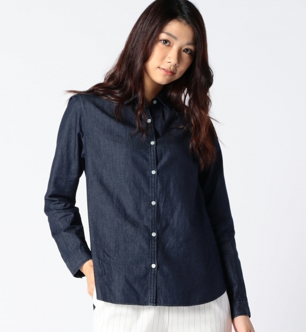 【シップス フォー ウィメン/SHIPS for women】 liflattie ships:デニムシャツ [送料無料]
