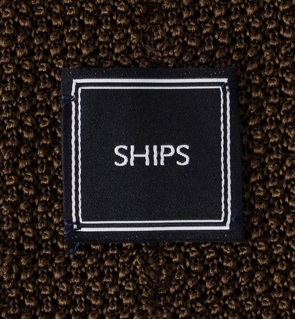 SHIPS: ソリッド シルク ニットタイ|SHIPS(シップス)の通販｜アイルミネ