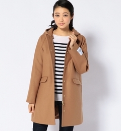 【シップス/SHIPS】 HAMILTONラムウールフードコート [送料無料]